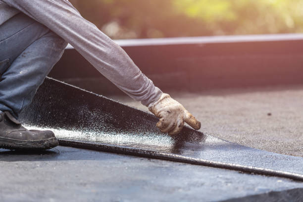 Professional Waterproofing technician working in Waverly, OH